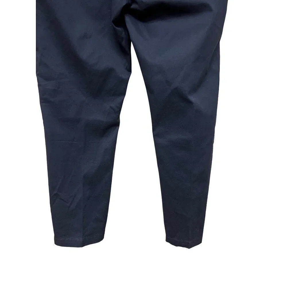 Perry Ellis Resist Spill Chino Slim Stretch Blue Men's Dress Pants Size 38